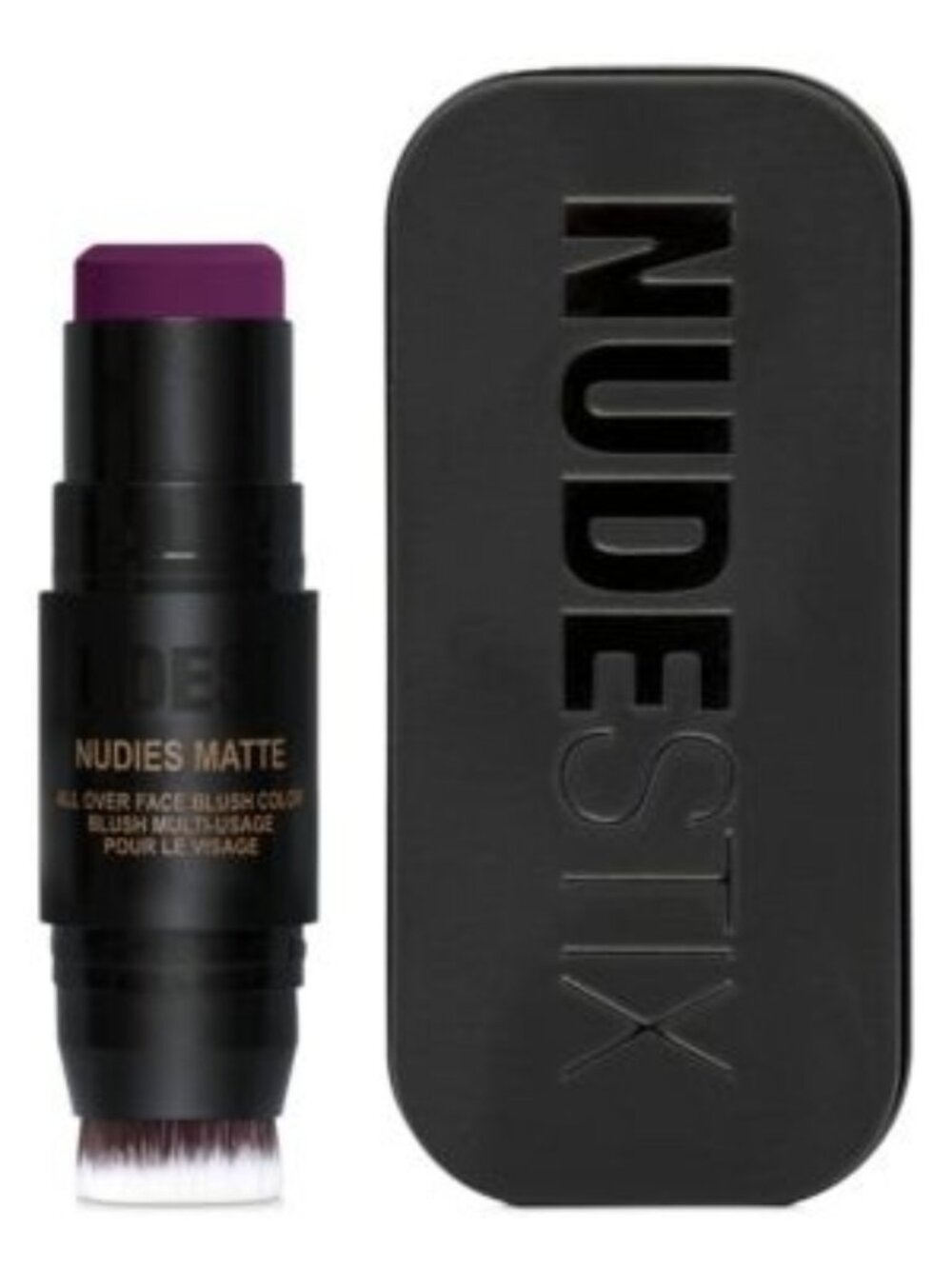 NUDESTIX Unisex Nudies All Over Face Matte Blush Moodie Blu Size OS NWT